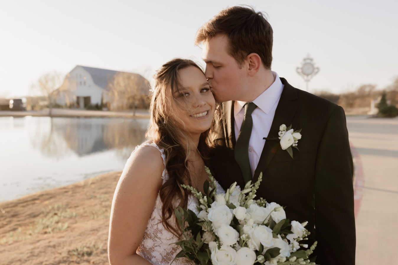 Bride and Groom at a Dallas Wedding Venue